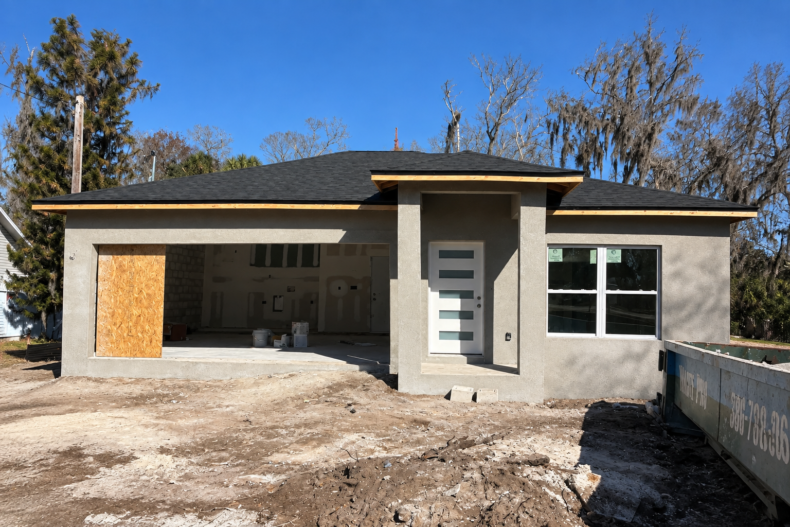 Completed residential project