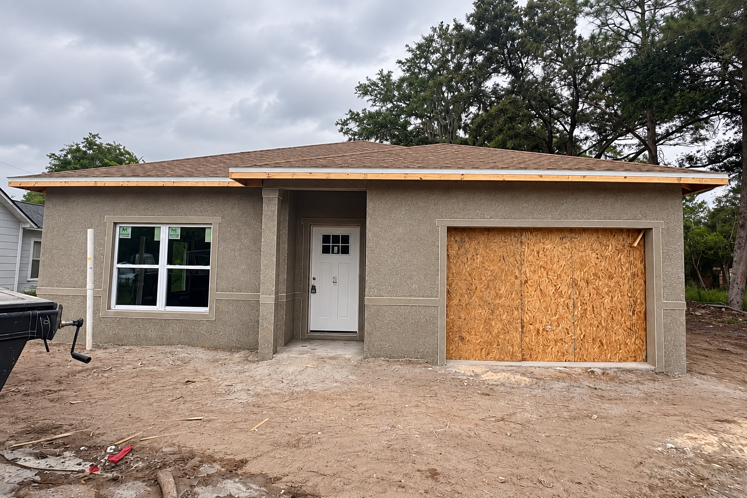 Completed residential project