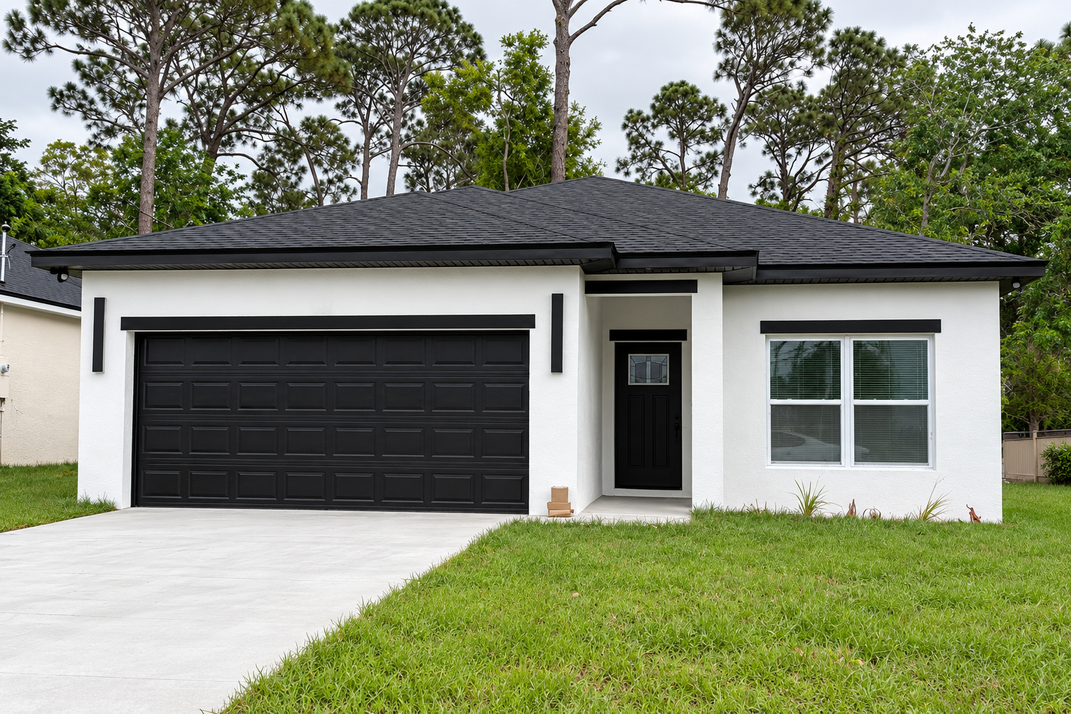 Completed residential project